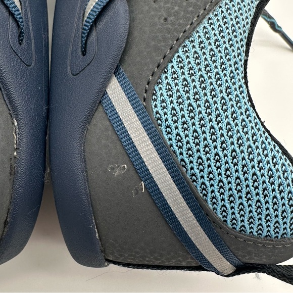 Women's Xero Prio Blue and Black Zero drop Barefoot Running Shoes - Picture 6 of 12